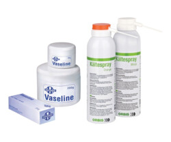 Kältespray / Vaseline